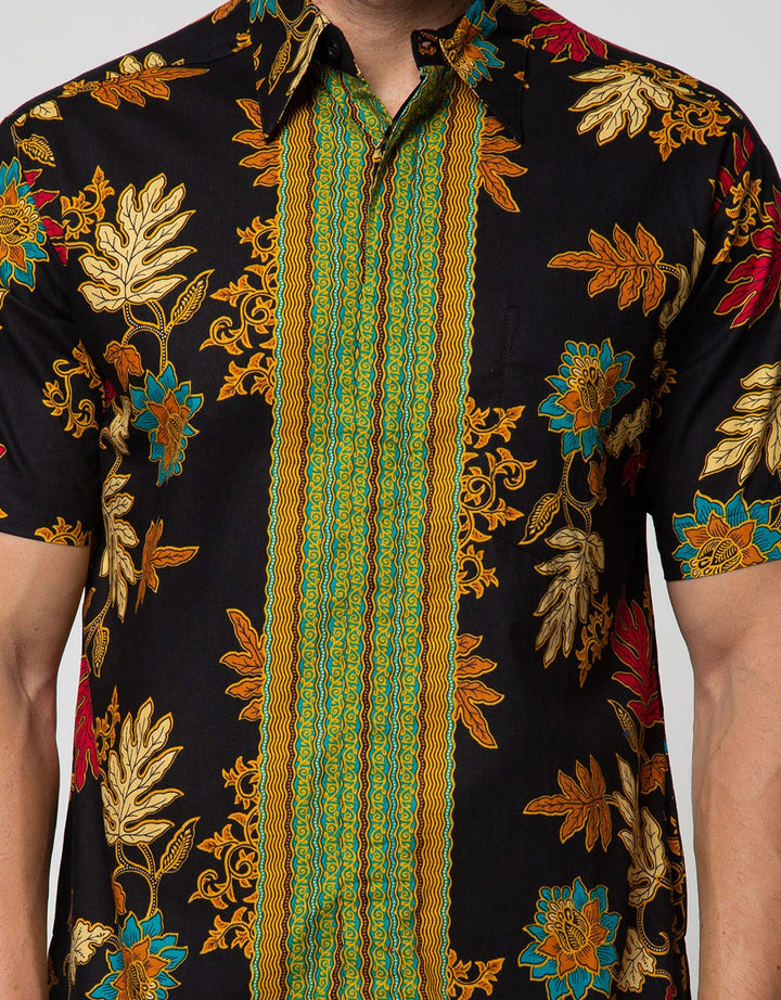 Arjuna Weda Batik Shirt Flower Flower