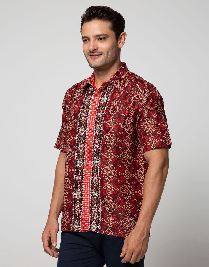 Adikusuma Carved Batik Shirt with Ukel