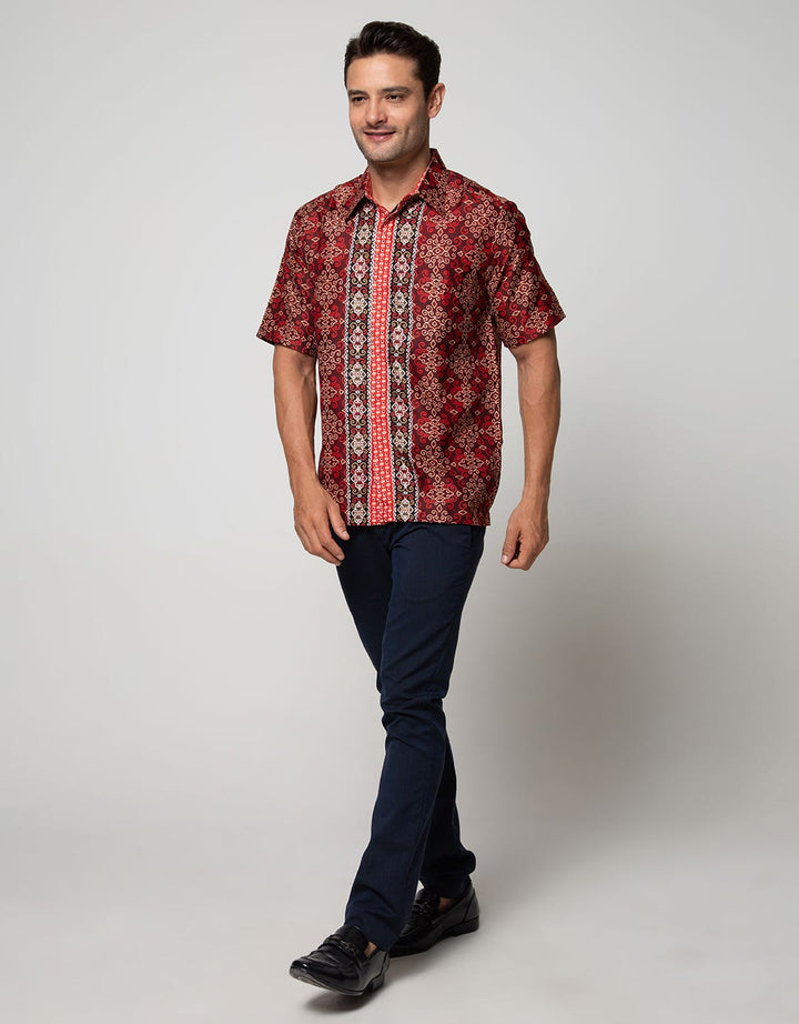 Adikusuma Carved Batik Shirt with Ukel