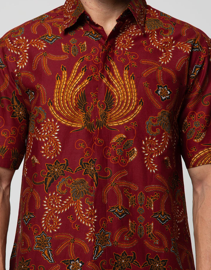 Arjuna Weda Modern Batik Shirt 4