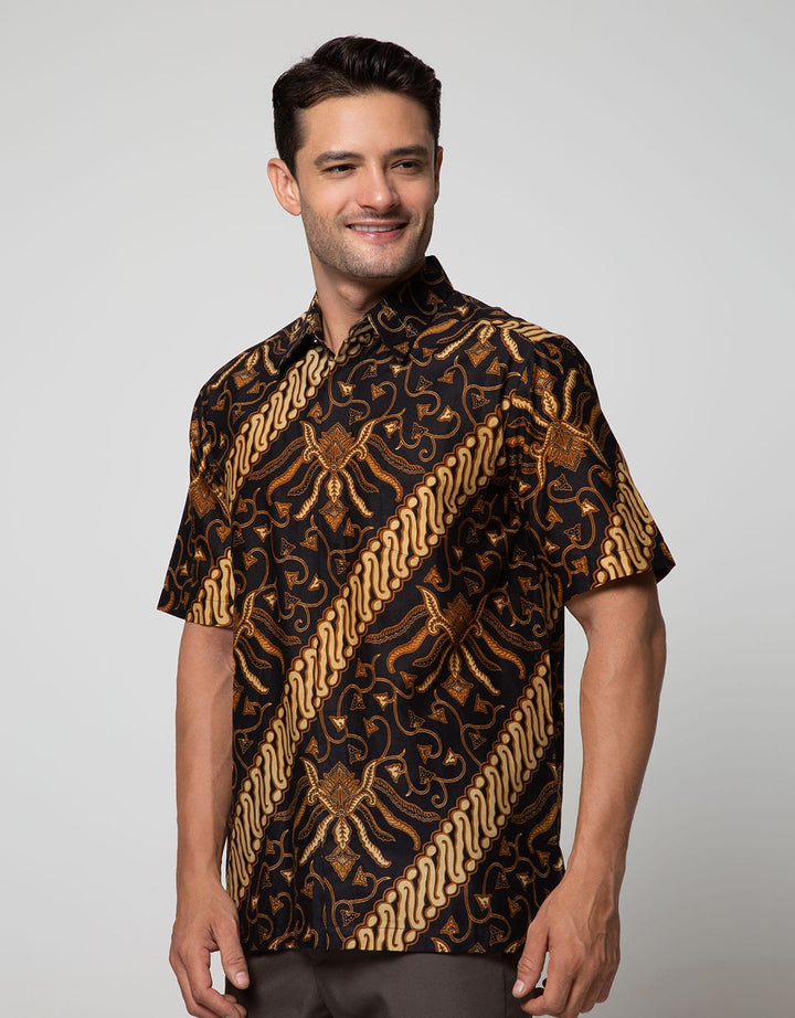 Arjuna Weda Shirt Batik Lereng Pisan Bali