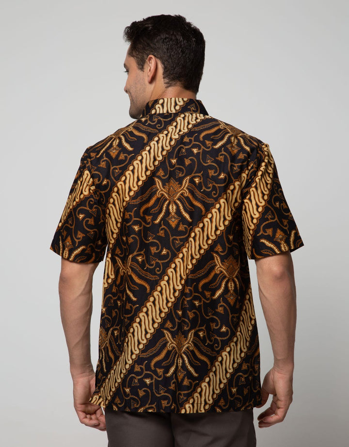 Arjuna Weda Shirt Batik Lereng Pisan Bali