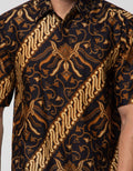 Arjuna Weda Shirt Batik Lereng Pisan Bali
