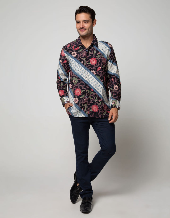 Arjuna Weda Parang Slope Batik Shirt