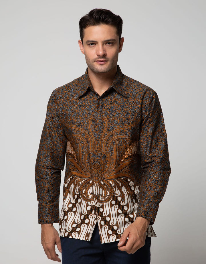 Arjuna Weda Large Bali Banana Batik Shirt