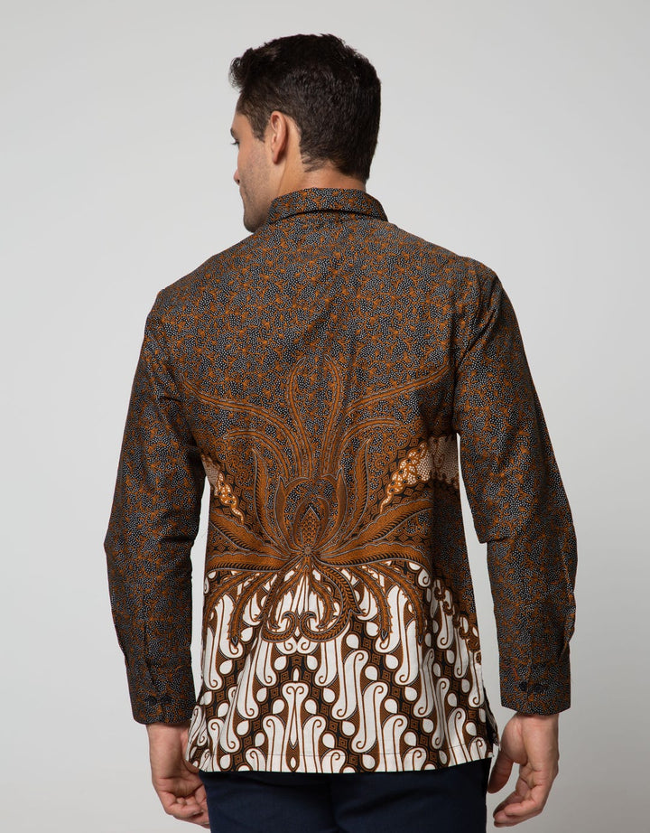 Arjuna Weda Large Bali Banana Batik Shirt