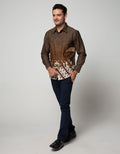 Arjuna Weda Large Bali Banana Batik Shirt