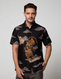 Arjuna Weda Arjuna Wayang Batik Shirt