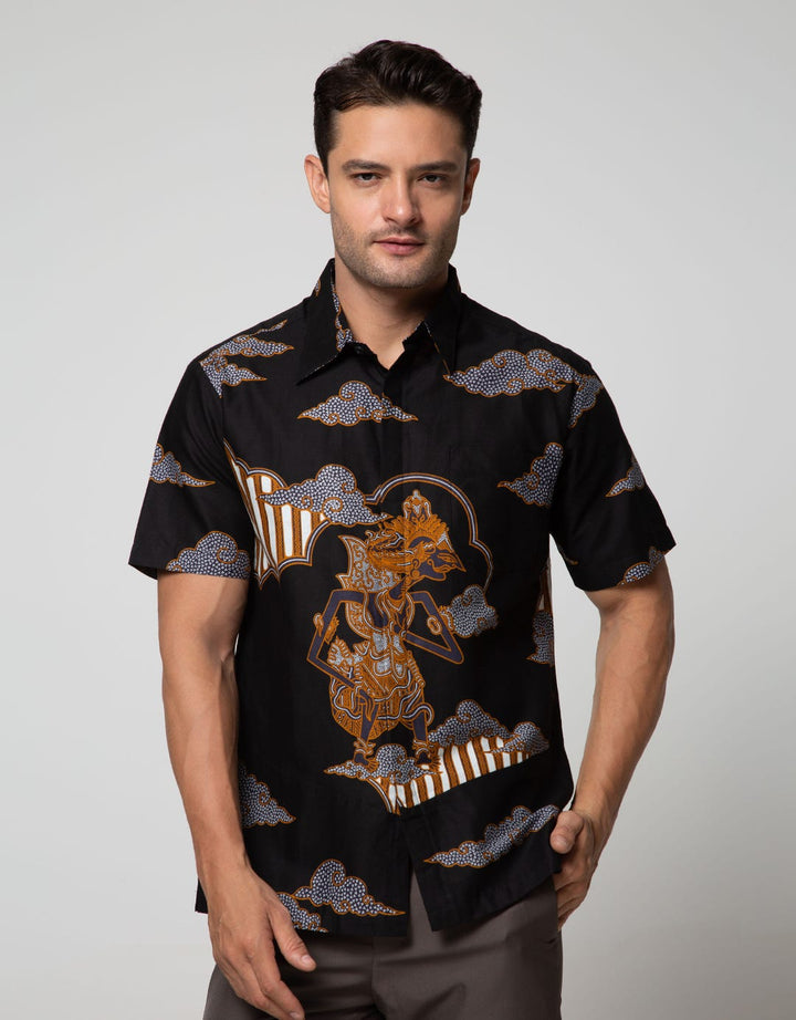 Arjuna Weda Arjuna Wayang Batik Shirt