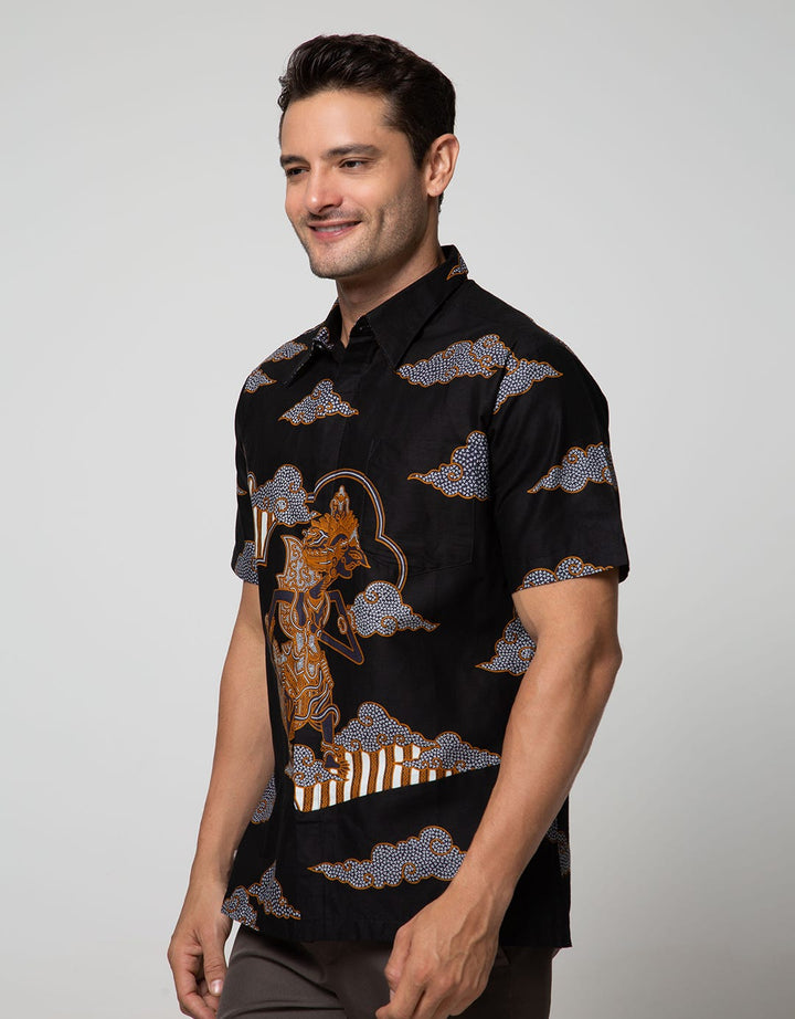 Arjuna Weda Arjuna Wayang Batik Shirt