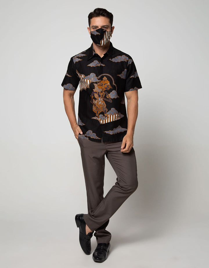 Arjuna Weda Arjuna Wayang Batik Shirt