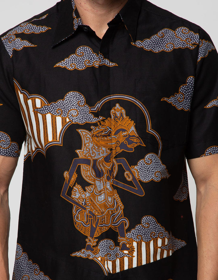 Arjuna Weda Arjuna Wayang Batik Shirt