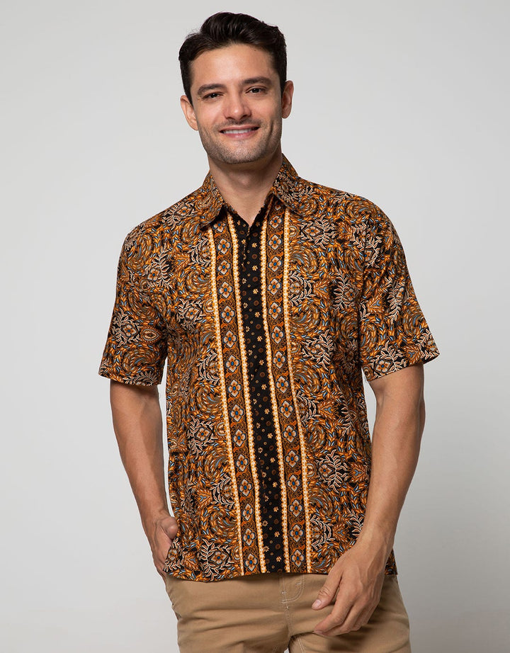 Adikusuma Batik Shirt Batik Leaf Fins