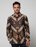 Arjuna Weda Parang Seling Manuk Batik Shirt
