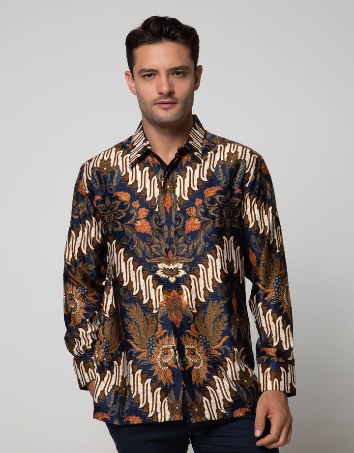 Arjuna Weda Parang Seling Manuk Batik Shirt