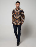 Arjuna Weda Parang Seling Manuk Batik Shirt