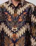 Arjuna Weda Parang Seling Manuk Batik Shirt