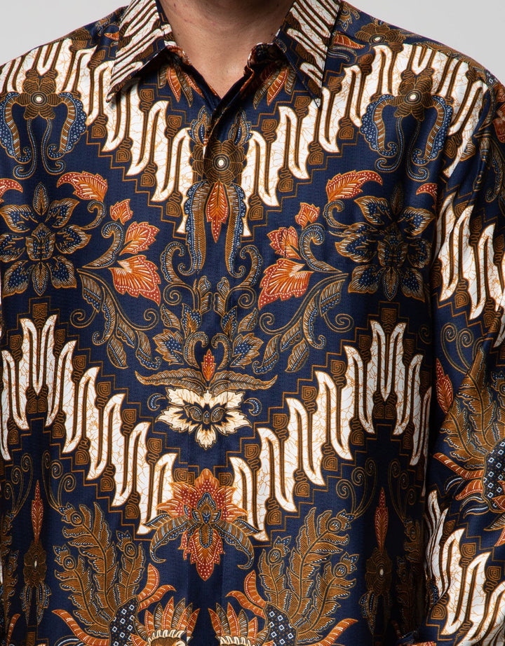 Arjuna Weda Parang Seling Manuk Batik Shirt