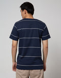 Details Short Sleeve T-Shirt Reg Stripe Engineered Cotton