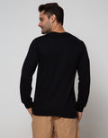 Details Sweatshirt Jumper Round Neck Klep Beda Warna