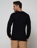 Details Sweatshirt Jumper Round Neck Klep Beda Warna
