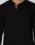 Details Sweatshirt Jumper Round Neck Klep Beda Warna