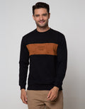 Details Sweatshirt Jumper Long Sleeve Round Neck Cns Emboss