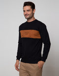 Details Sweatshirt Jumper Long Sleeve Round Neck Cns Emboss