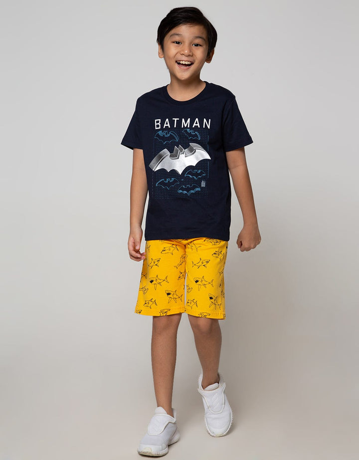 Little M Short Pants Knit Multipack 2 Pack Shark