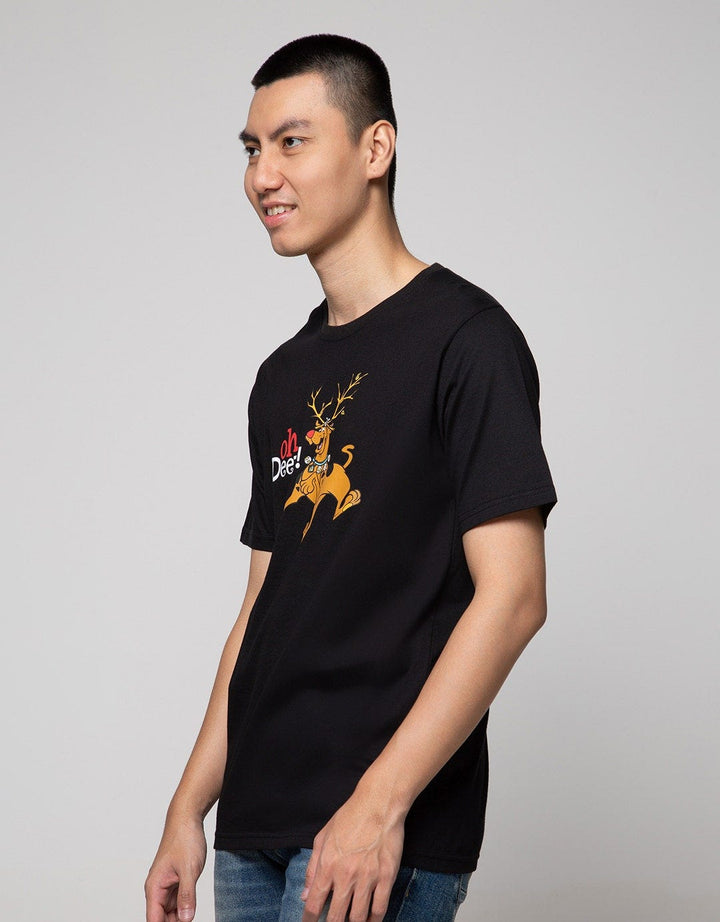 T Zone Short Sleeve T-Shirt Warner Bros Xmas Coll Scooby Doo