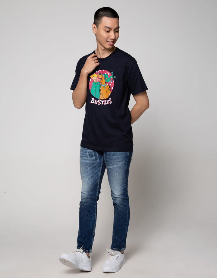 T Zone Short Sleeve T-Shirt Warner Bros Xmas Coll Scoobe Besties