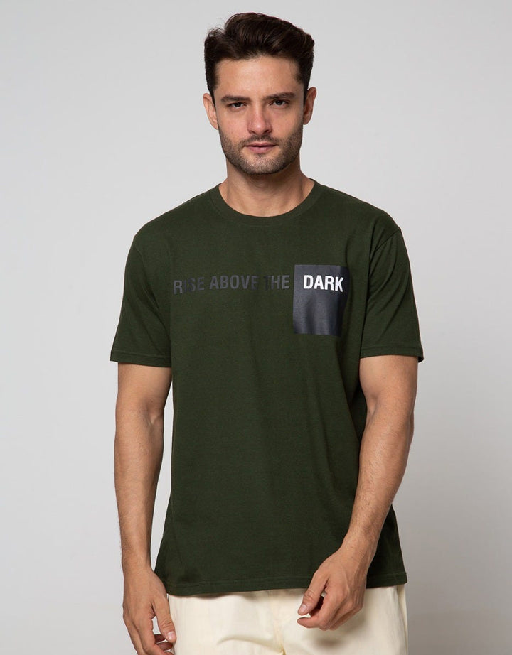 T Zone Short Sleeve T-Shirt Big Size Print Pocket  Fun Stuff