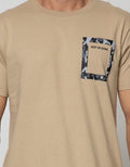 T Zone Short Sleeve T-Shirt Big Size Print Pocket Keep On Going