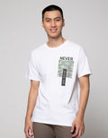 T Zone Short Sleeve T-Shirt Print Army Never Give Up
