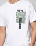 T Zone Short Sleeve T-Shirt Print Army Never Give Up