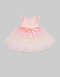 Kidz Too Short Sleeve Midi Dress Geber Tile Rock Arrange Gradation