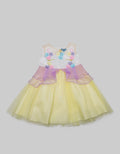 Kidz Too Short Sleeve Midi Dress Unicorn Geber Bawah Tile