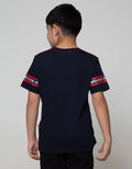 Marvel Spiderman Face Number Strip T-Shirt