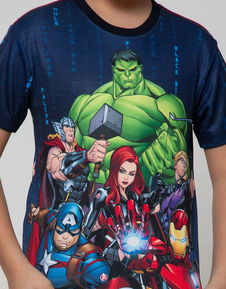 Marvel Avengers 6 Heroes Team T-Shirt