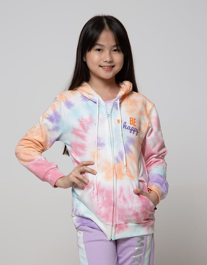 Nevada Jacket Tie Dye Coral