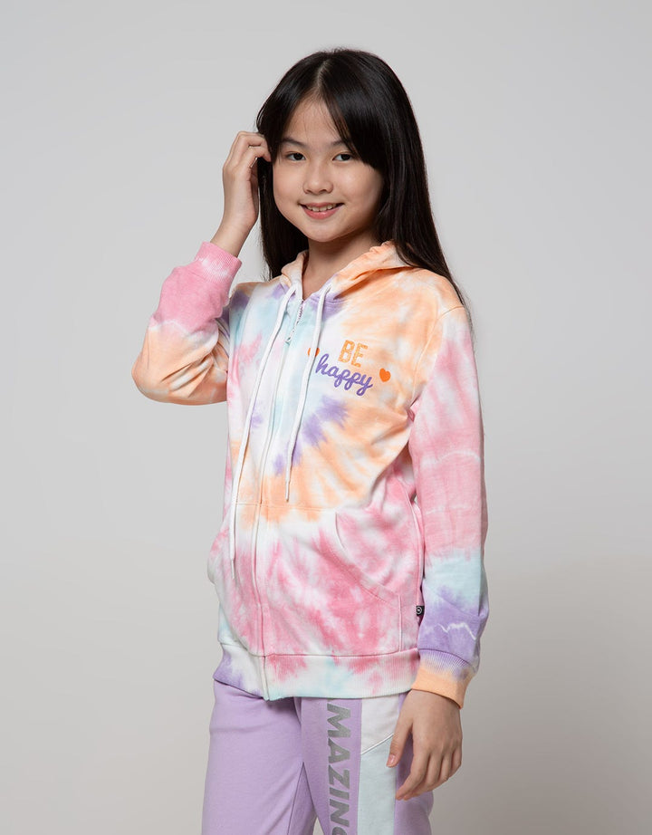 Nevada Jacket Tie Dye Coral