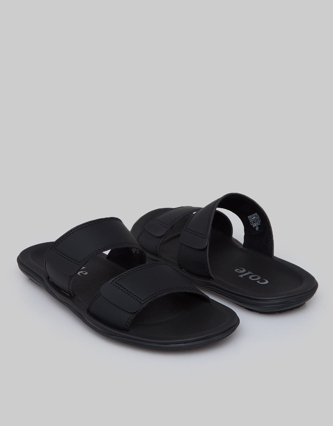 Cole Slipper Sandals Double Strap Simon