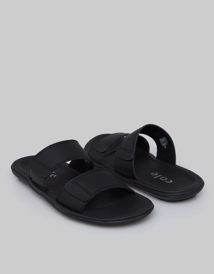 Cole Slipper Sandals Double Strap Simon