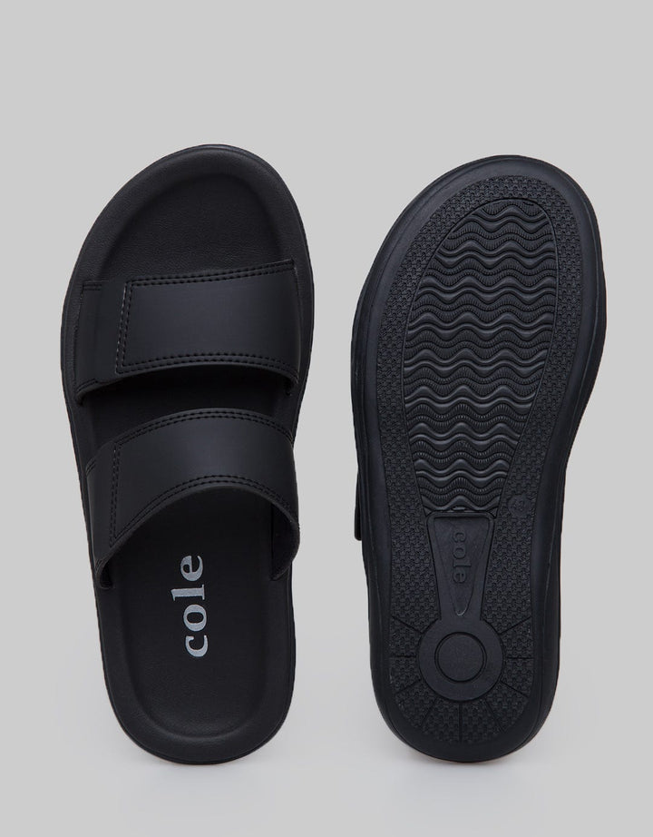 Cole Slipper Sandals Double Strap Simon