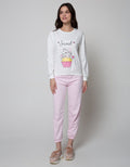 Nevada Sweatshirt Solid Sweet Cupcakes And Cats