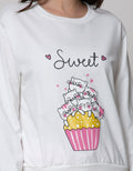 Nevada Sweatshirt Solid Sweet Cupcakes And Cats