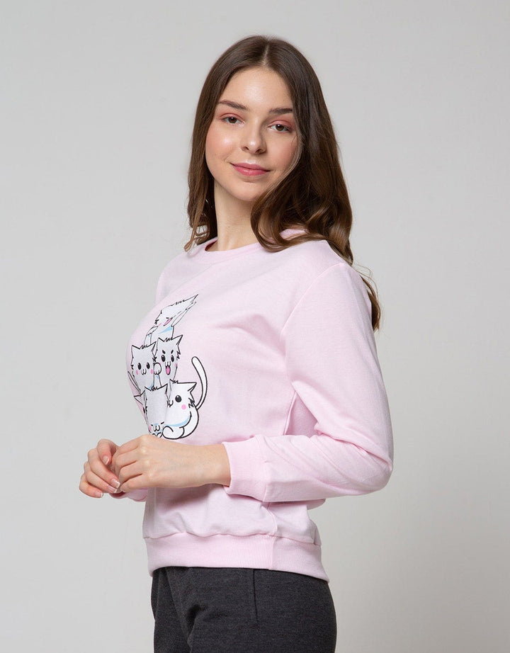 Nevada Sweatshirt Cute Cats