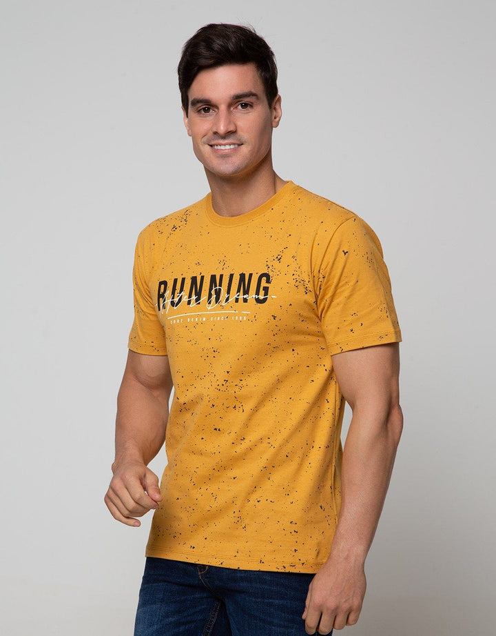 T Zone Short Sleeve T-Shirt Print Full print