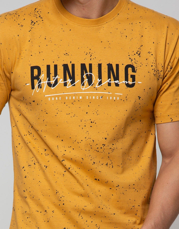 T Zone Short Sleeve T-Shirt Print Full print