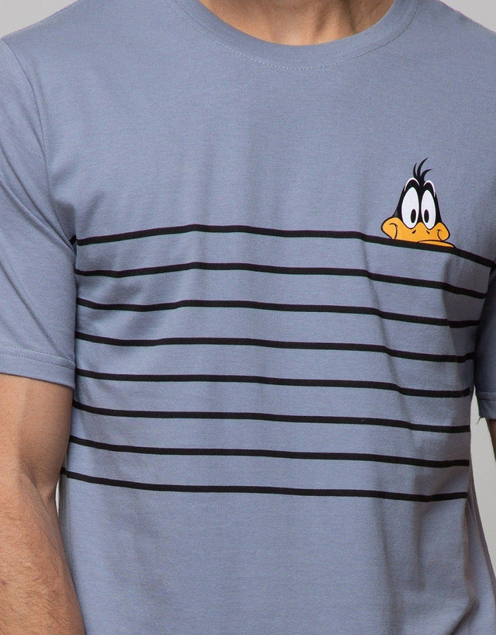 T Zone Short Sleeve T-Shirt Wb Looney Tunes Stripe
